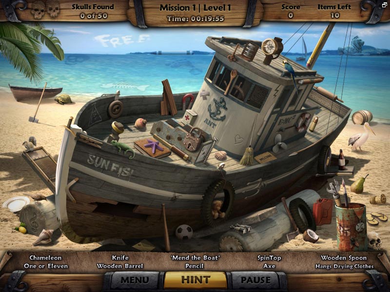 Amazing Adventures: The Caribbean Secret game screenshot - 1