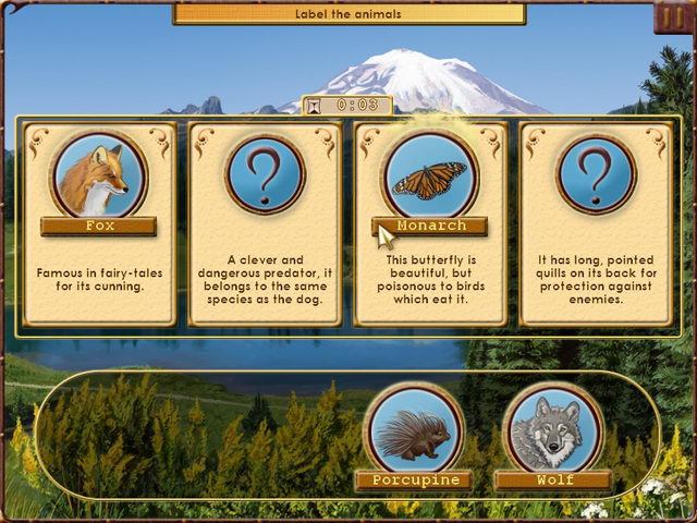 World Riddles: Animals game screenshot - 2