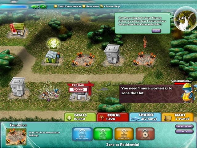 Aquapolis game screenshot - 3