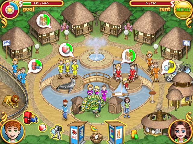 Ashton's Family Resort game screenshot - 1