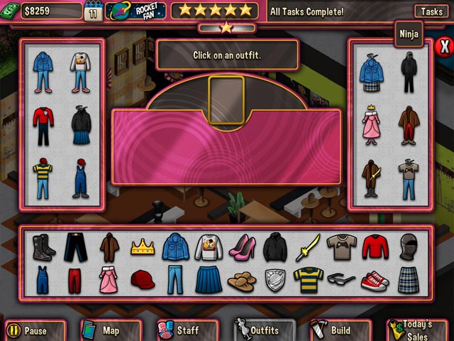 Boutique Boulevard game screenshot - 3