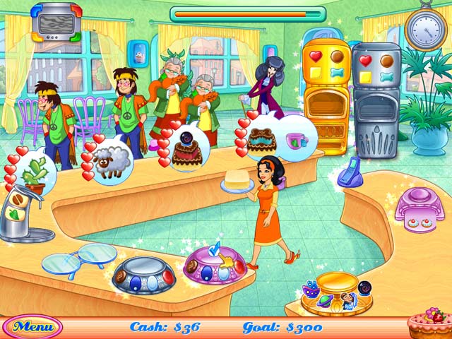 Cake Mania Main Street game screenshot - 1