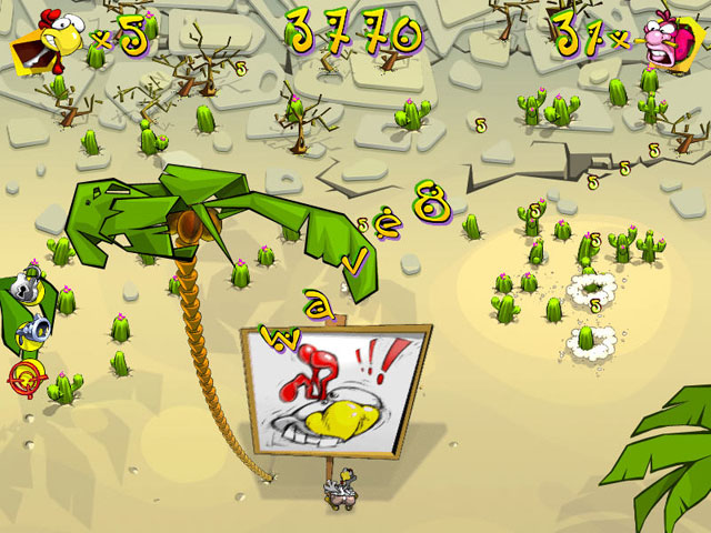 Revenge of the Chicken game screenshot - 2