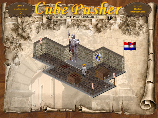 Cube Pusher game screenshot - 1