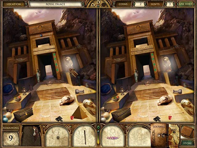 Curse of the Pharaoh: Napoleon's Secret game screenshot - 2