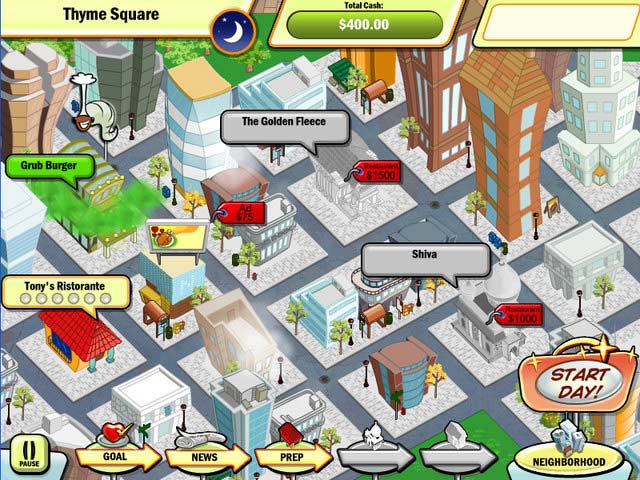 DinerTown Tycoon game screenshot - 1