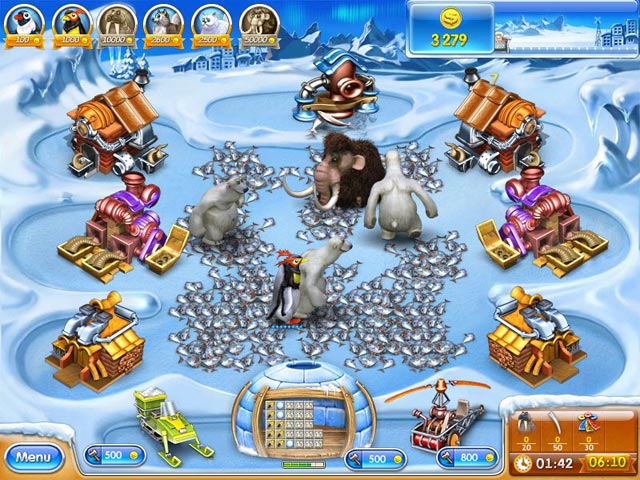 Farm Frenzy 3: Ice Age game screenshot - 1