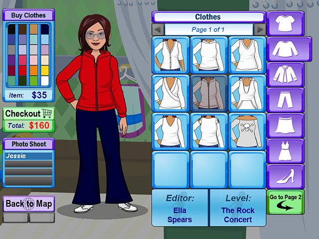 Fashion Star game screenshot - 2