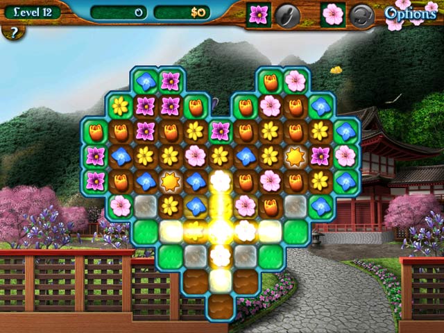 Flower Paradise game screenshot - 2