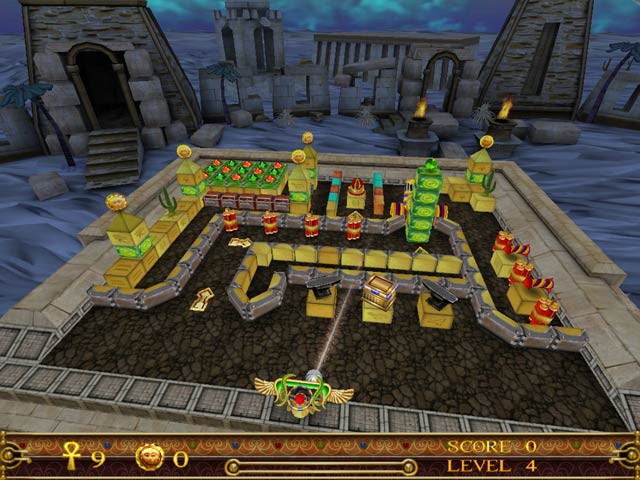 Gem Ball Ancient Legends game screenshot - 3