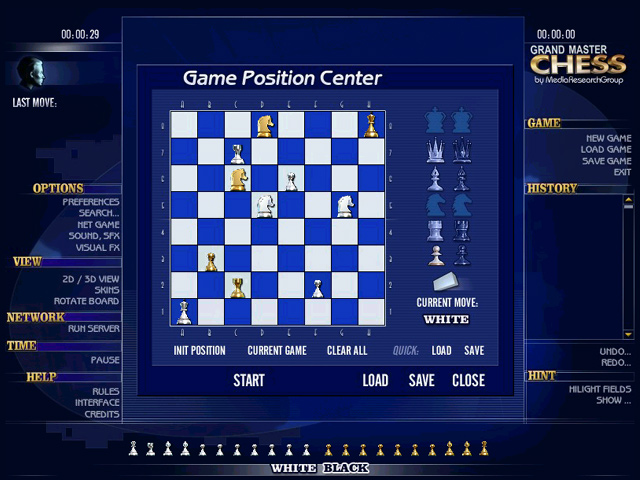 Grand Master Chess game screenshot - 1