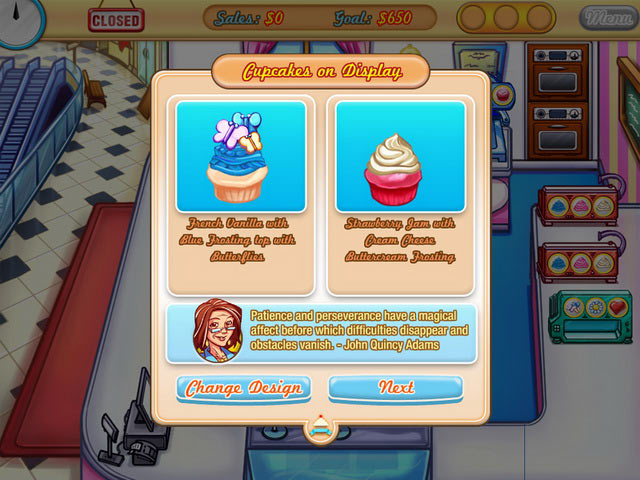 Jessica's Cupcake Cafe game screenshot - 3