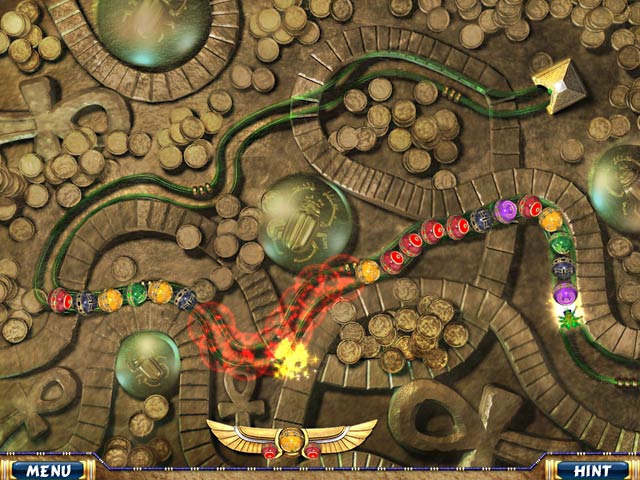 Luxor Adventures game screenshot - 1