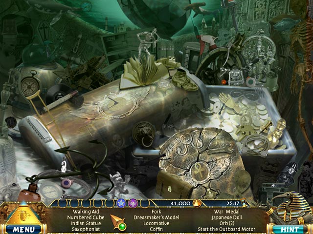 Luxor Adventures game screenshot - 2