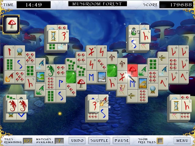 Mythic Mahjong game screenshot - 1