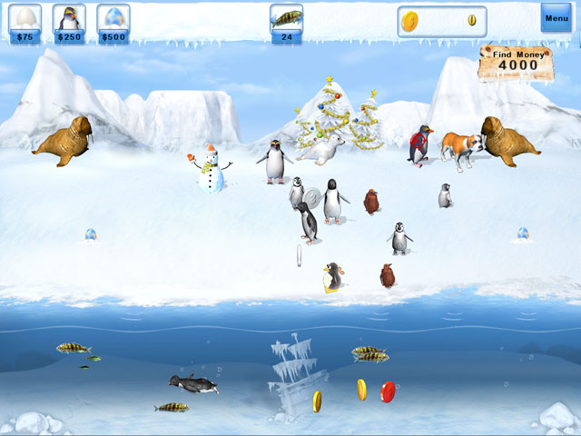 Penguins Mania game screenshot - 2