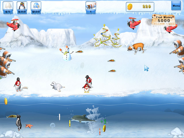 Penguins Mania game screenshot - 3