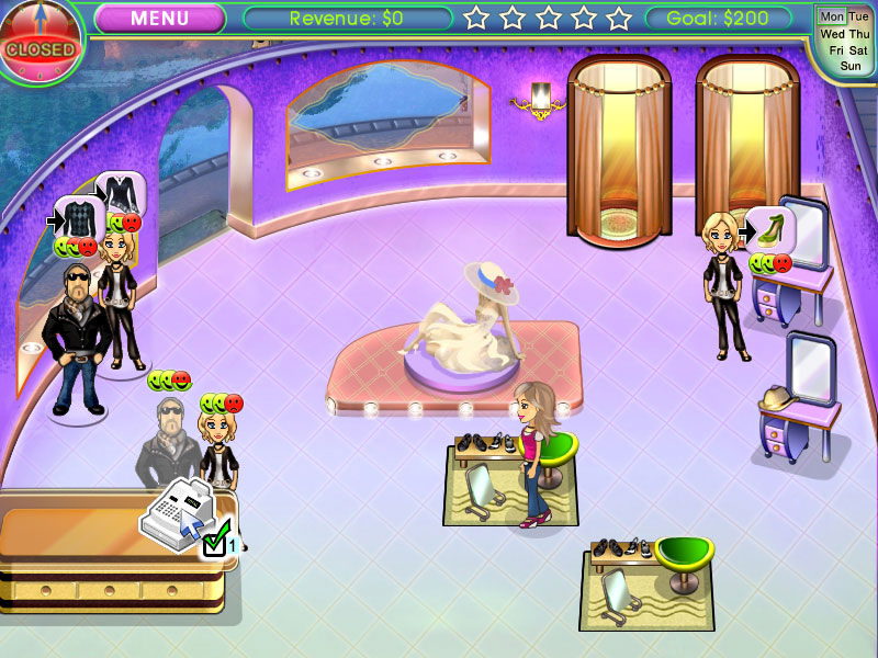 Posh Boutique 2 game screenshot - 1