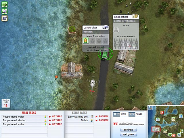 Red Cross - Emergency Response Unit game screenshot - 1