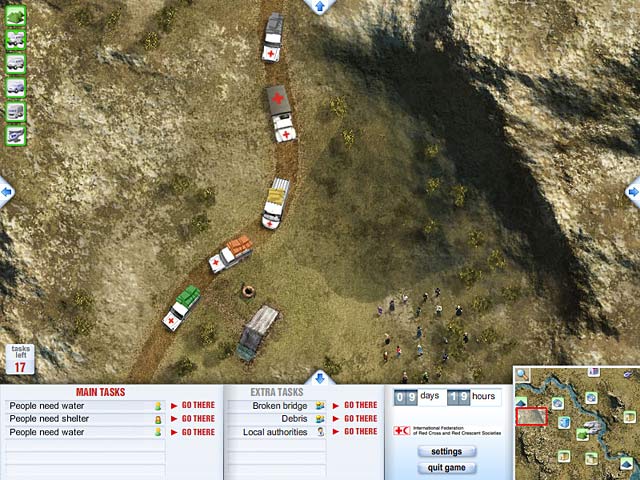 Red Cross - Emergency Response Unit game screenshot - 2