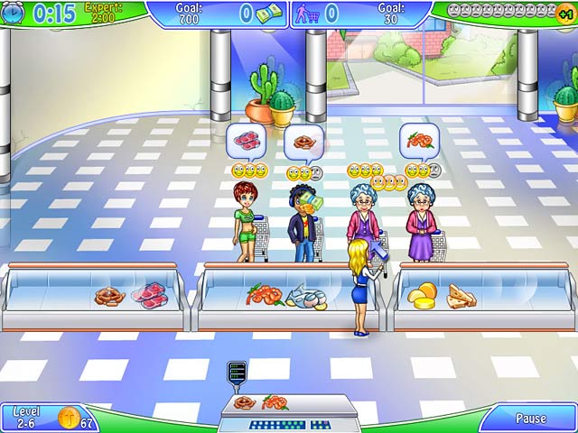 Supermarket Management game screenshot - 1