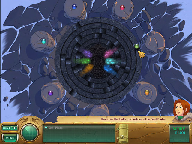 Samantha Swift: Mystery From Atlantis game screenshot - 1