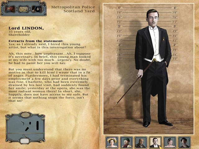 Sherlock Holmes: The Mystery of the Persian Carpet game screenshot - 3