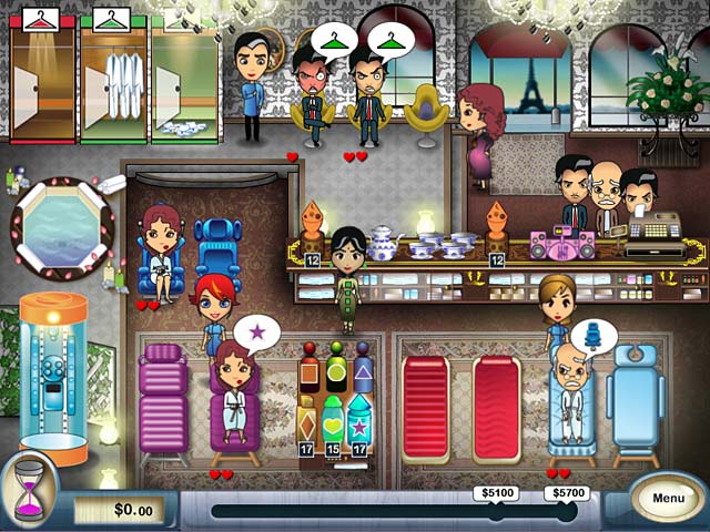 Spa Mania game screenshot - 2