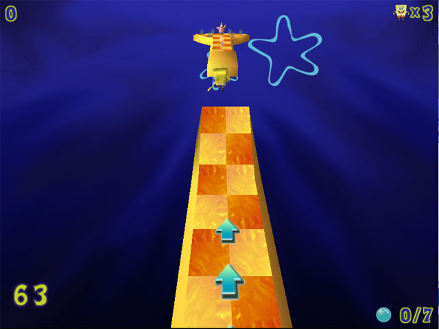 SpongeBob SquarePants Obstacle Odyssey game screenshot - 2