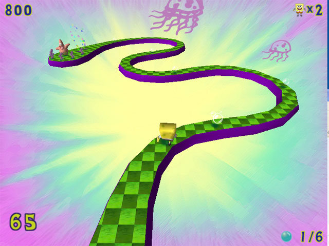 SpongeBob SquarePants Obstacle Odyssey game screenshot - 3