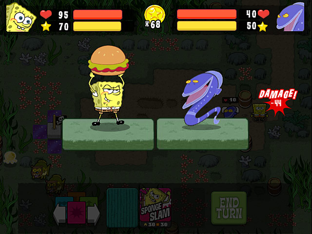 SpongeBob Atlantis SquareOff game screenshot - 3