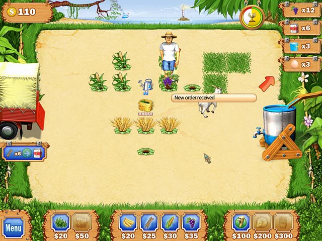 Tropical Farm game screenshot - 1