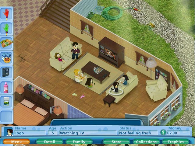 Virtual Families game screenshot - 1