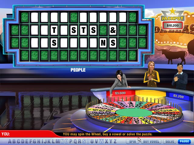 Wheel of Fortune 2 game screenshot - 1