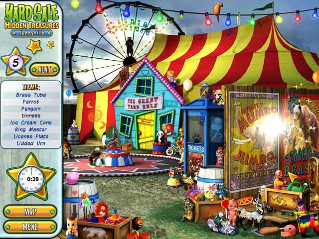 Yard Sale Hidden Treasures: Sunnyville game screenshot - 1